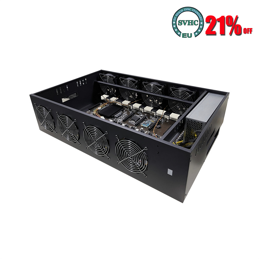 2000W Atx Mining Power Supply - Chassis Een set mijnbouwmachine Chassis 8
