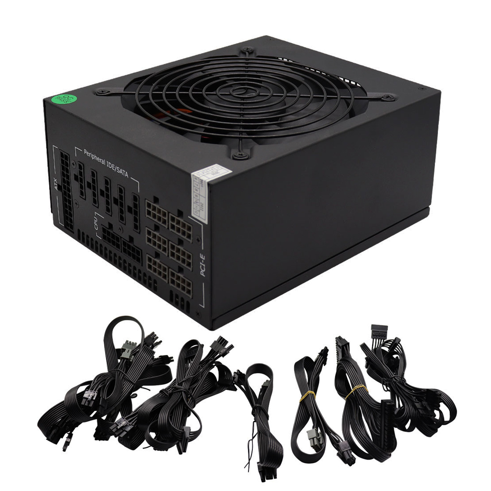 2000W Atx Mining Power Supply - Volledige Moduler Atx Pc Voeding 2000W