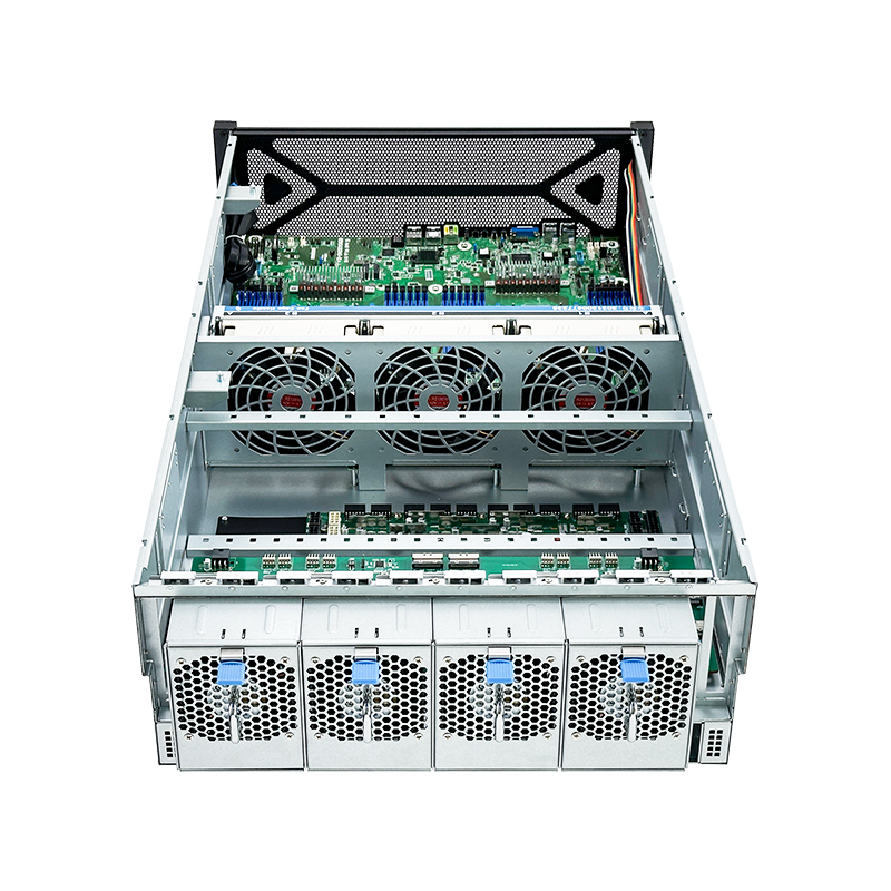 Hoogwaardig 4U aluminium GPU s - 8 Gpu 4U Server Chassis recensie en prijs