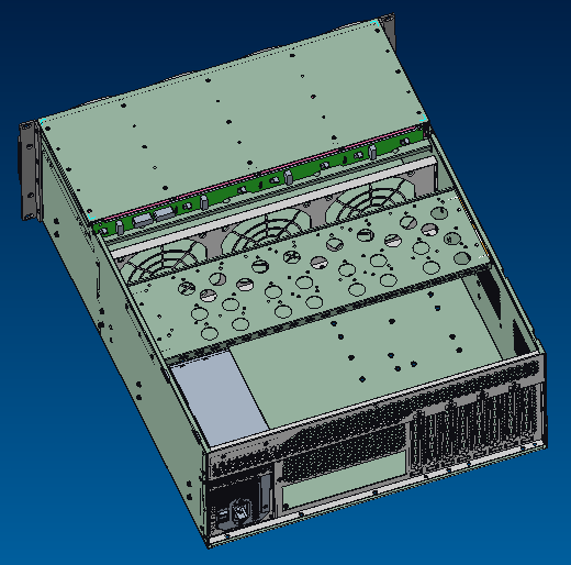 Rack 4U 4 bays Hotswap Serverb - 8 Gpu 4U Server Chassis recensie en prijs