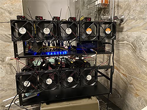 Dubbellaags open luchtframe tr - 12 Gpu Open Air Frame Case recensie en prijs